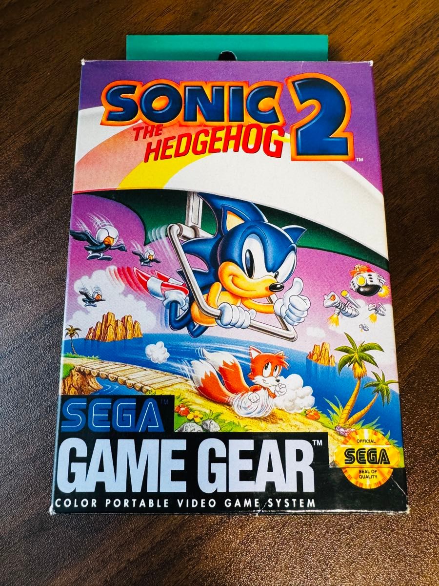 【含盒装・说明书】SONIC THE HEDGEHOG 2 索尼克2 Game Gear 北美版 海外版