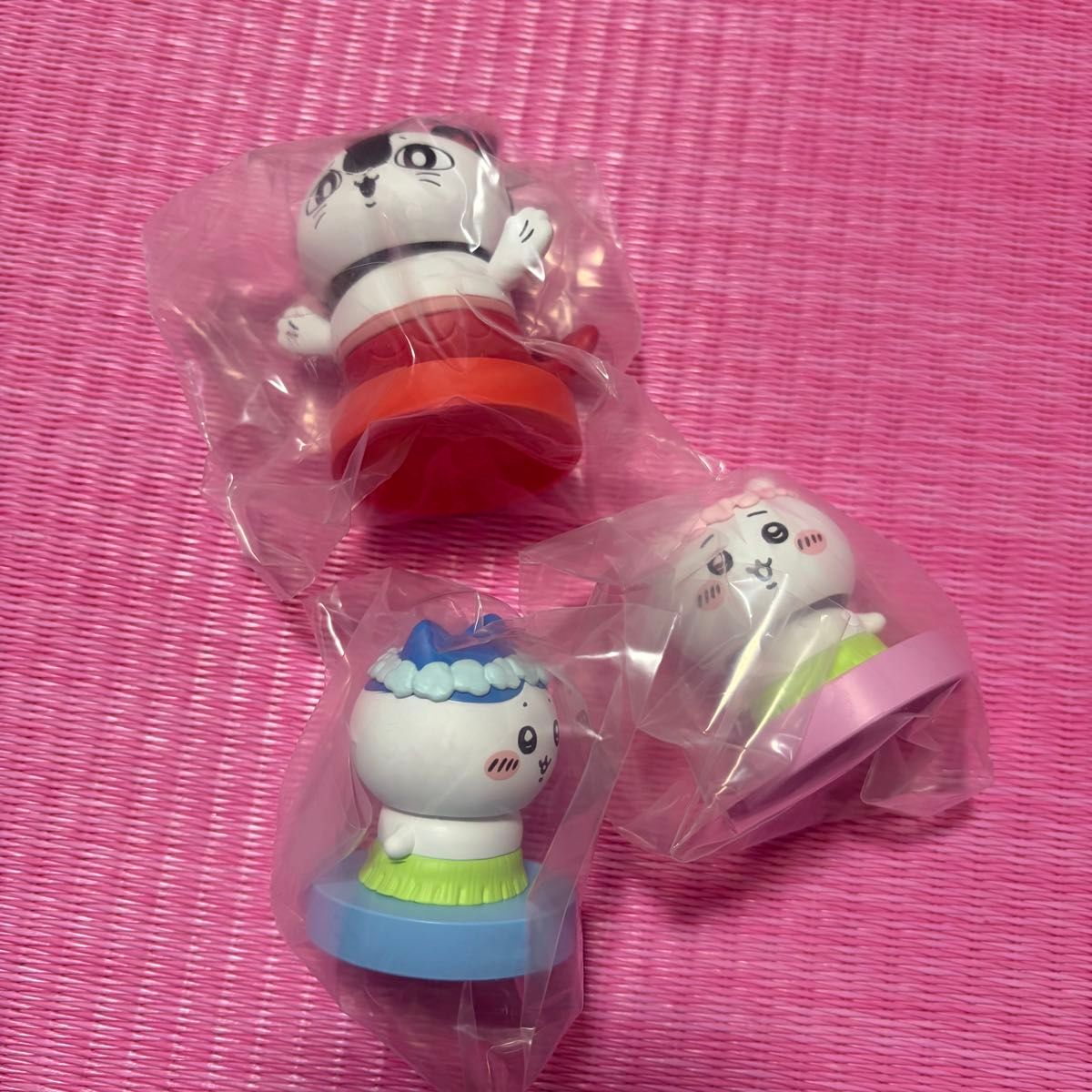 Movie Chiikawa: Secret of the Mermaid Island Swinging Head Figure 3-Piece Set Gacha Chiikawa Hachiware Siren