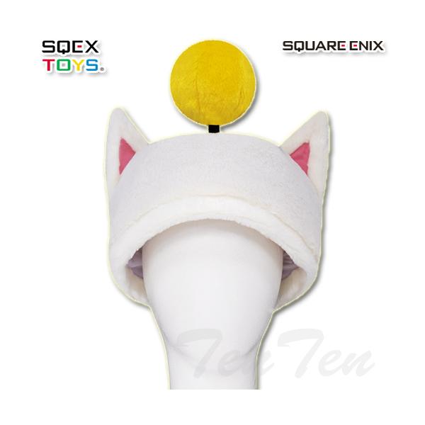 ファイナルファンタジー XIV モグモグキャップ 【即納品】 FF14 グッズ モーグリ スクウェア エニックス ハロウィン コスプレ かぶり物 帽子 モグ