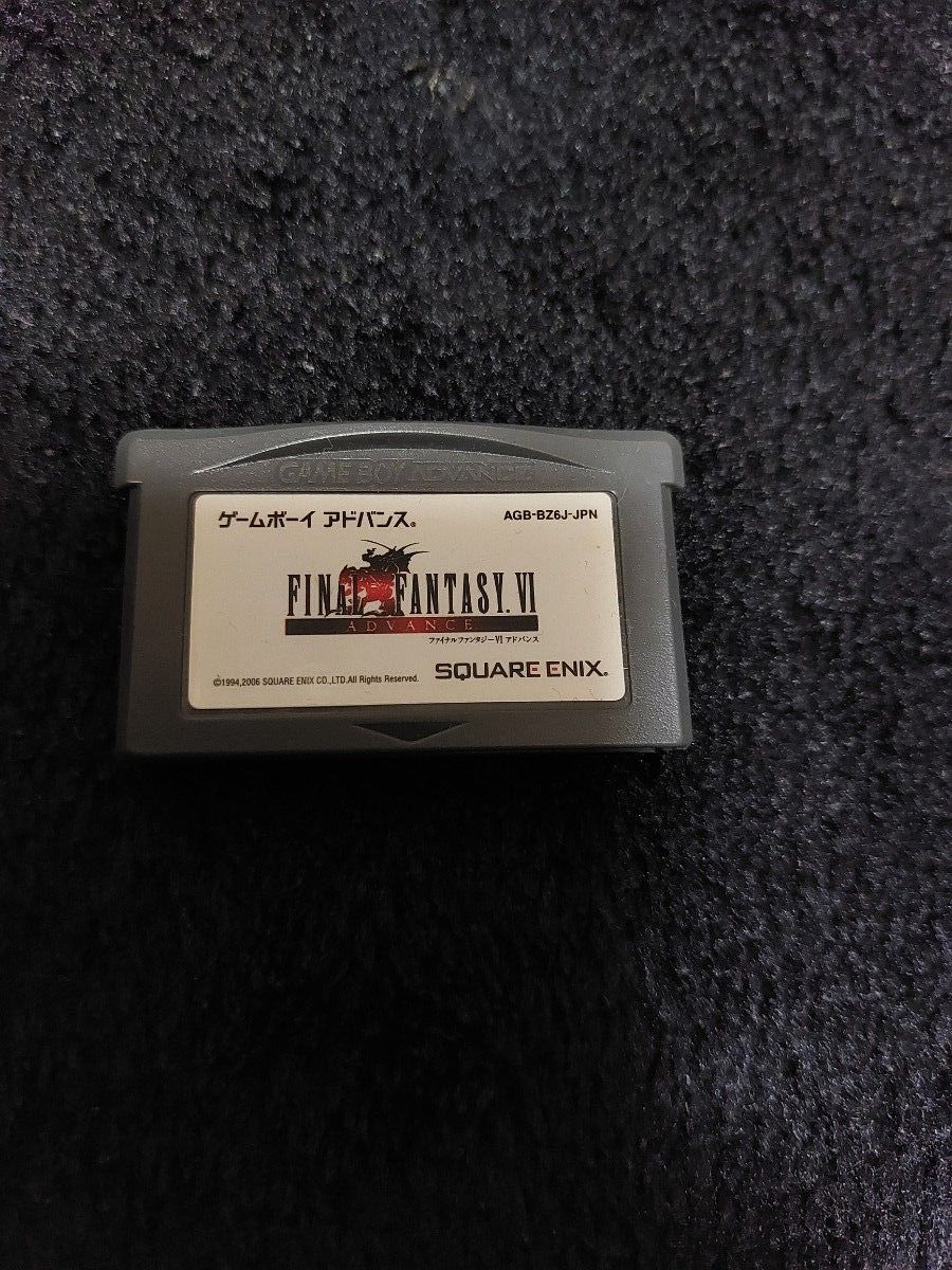 Game Boy Advance Final Fantasy VI Advance GBA Software only