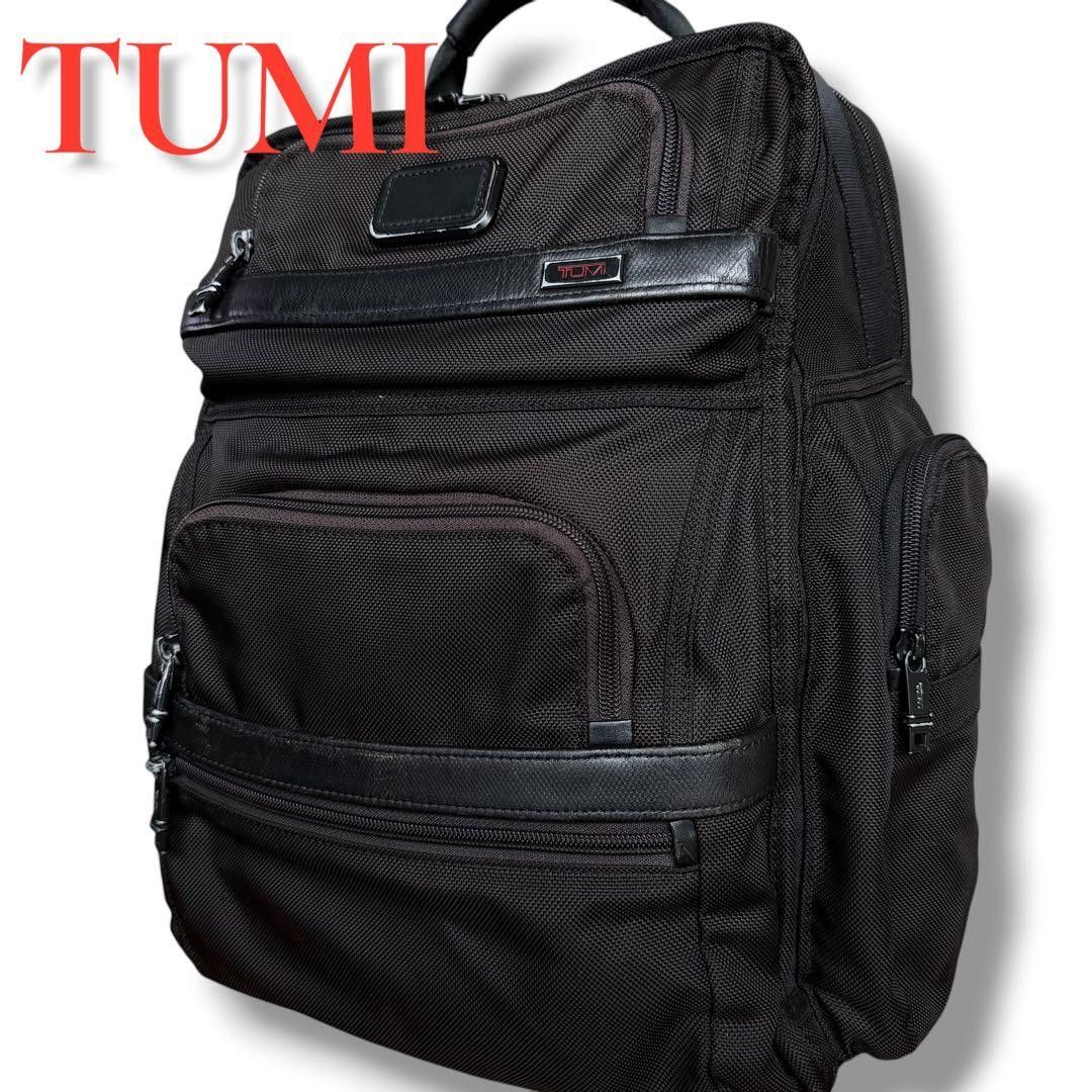 【超人气】TUMI ALPHA3 T-PASS 图米 阿尔法 商务双肩包 黑色 弹道尼龙