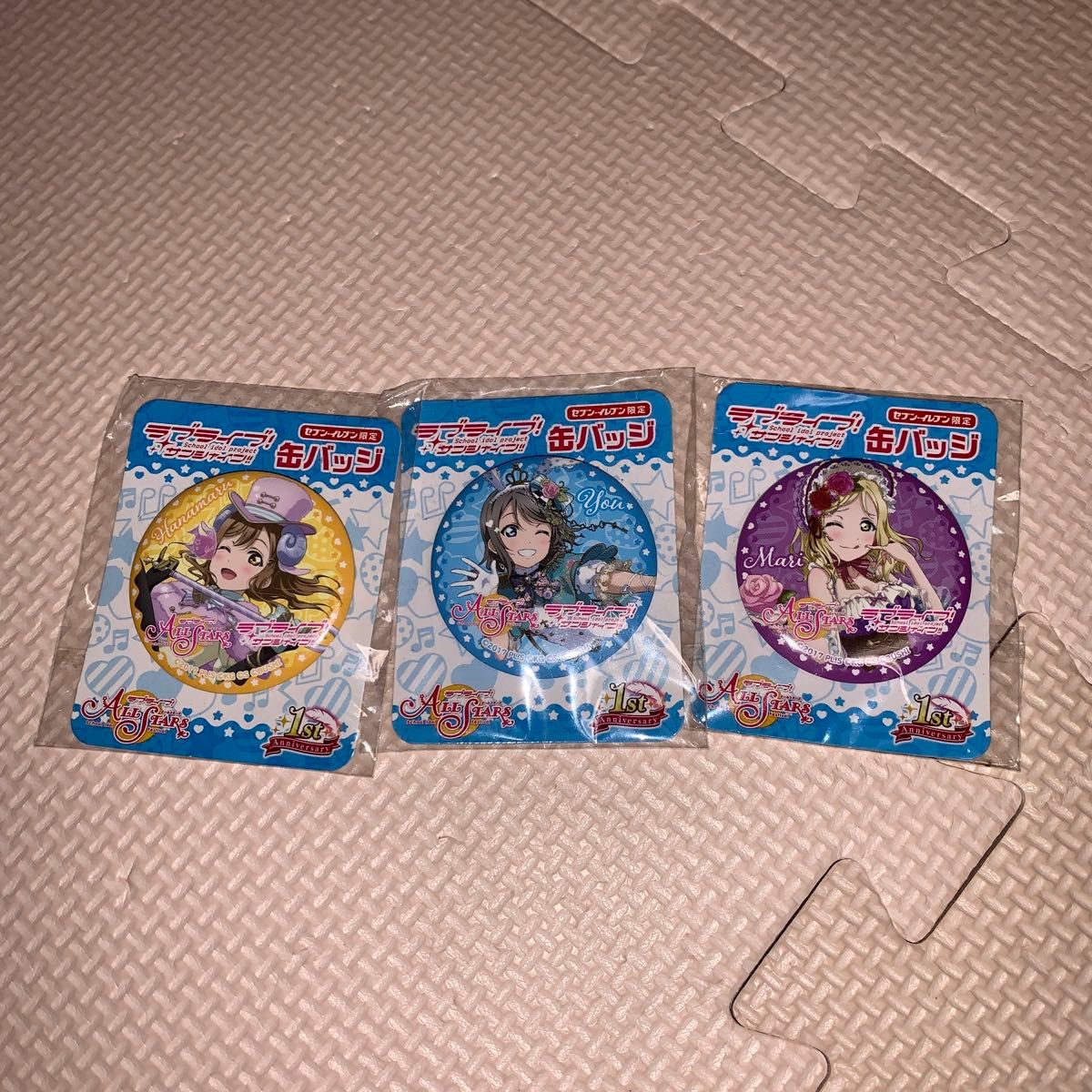 Love Live! Sunshine!! 罐装徽章 7-Eleven