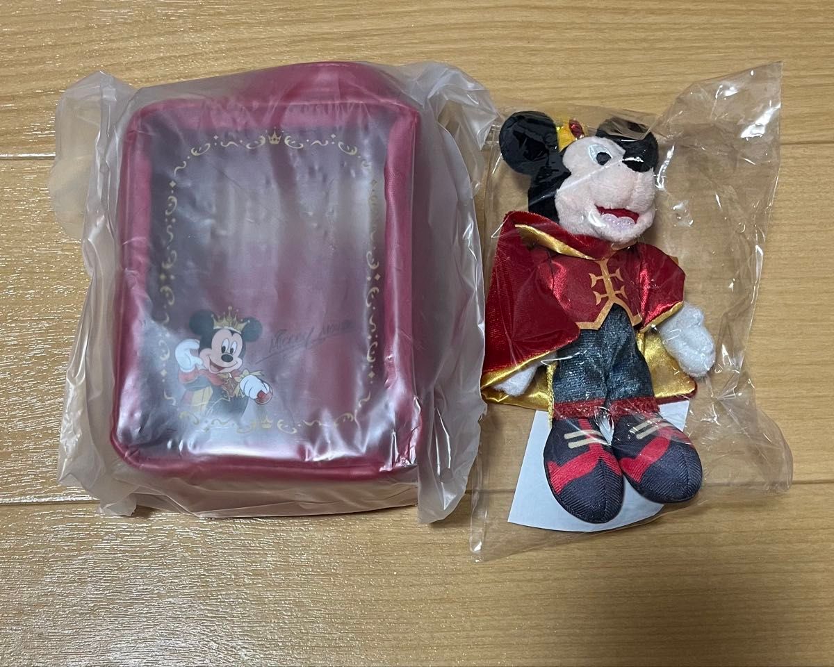Disney Happy Lottery Happy Lottery IDOL ON STAGE B Prize Plush Charm D Prize Pouch Mickey