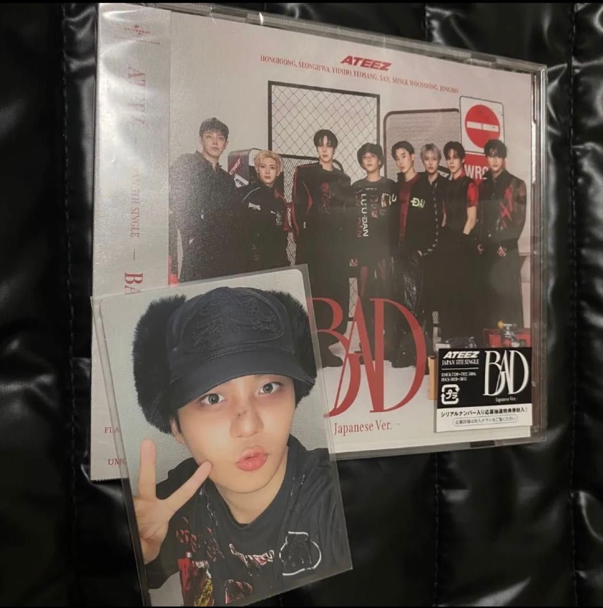 ATEEZ JAPAN 第5张单曲 BAD 初回闪购价版 附小卡 钟浩