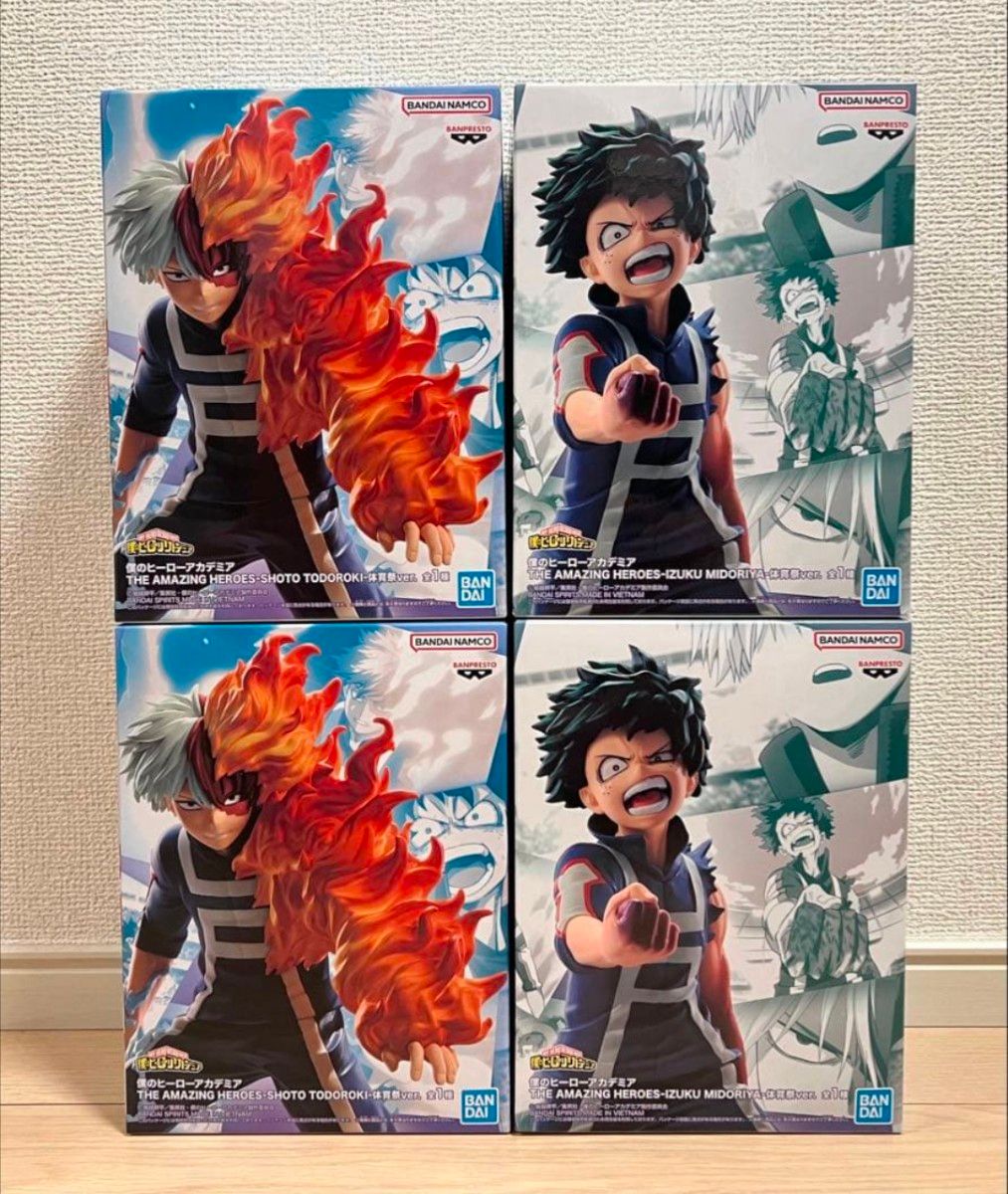 我的英雄学院THE AMAZING HEROES轰焦冻绿谷出久体育节ver.花样滑冰四体套装