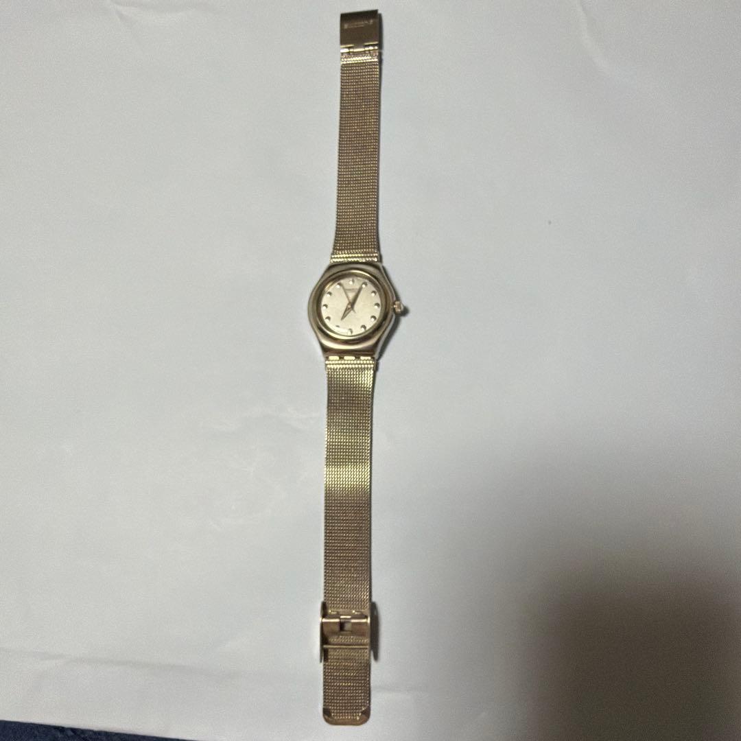 Swatch Swatch Mesh-Band Wristwatch Silver
