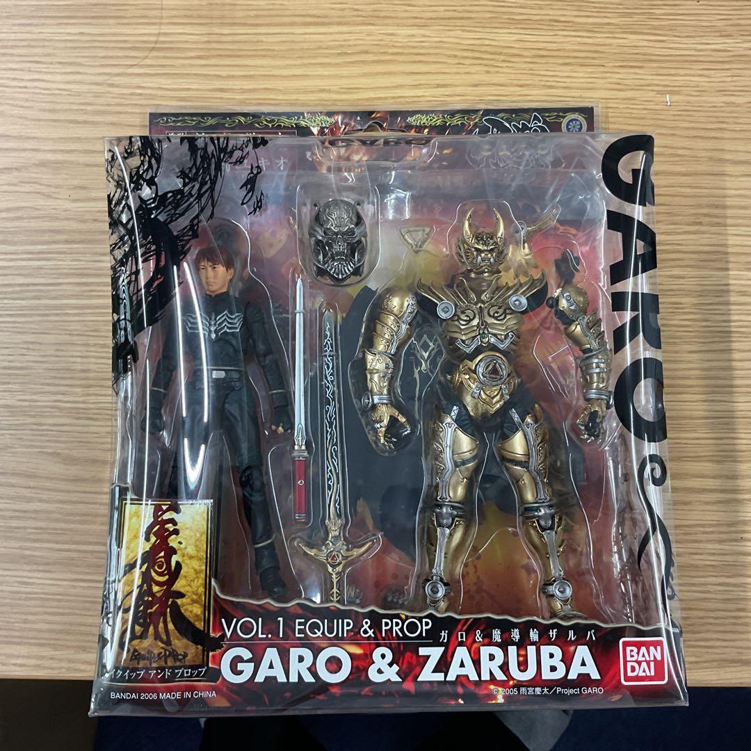 2 EQUIP & PROP Garo & Magichain Zabba Figure