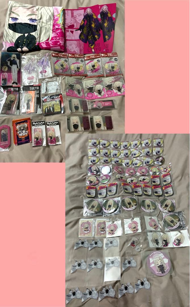 Tokyo Revengers bulk sale Three spring thousand night can badge acrylic stand