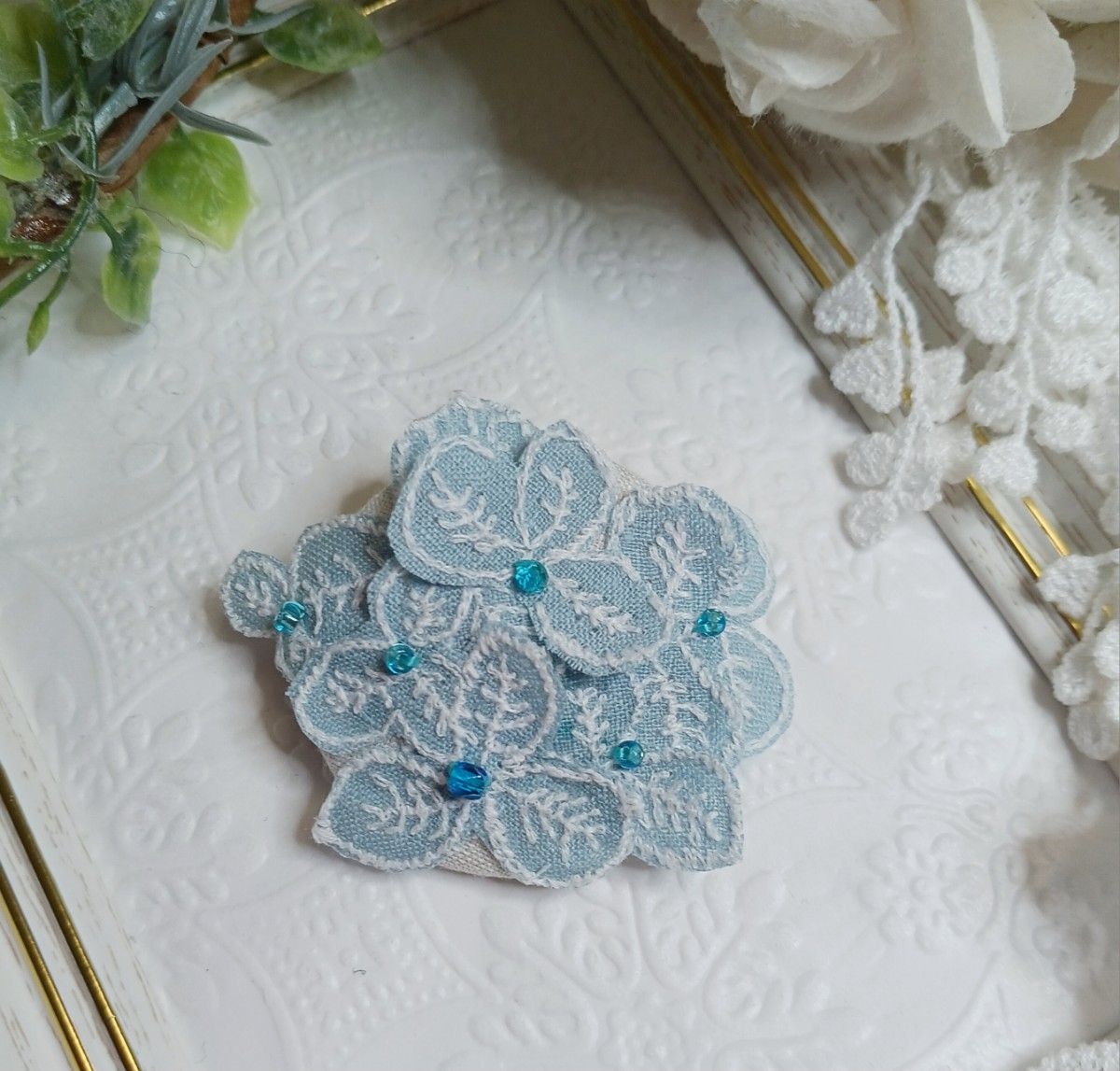 ☆ハンドメイド☆ミナペルホネン※ブローチ