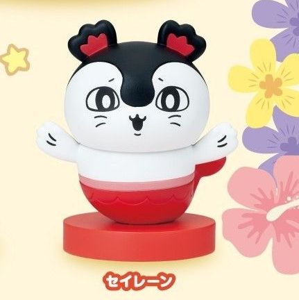 Lowest Price! Movie Chiikawa: Secrets of the Mermaid Island Waving Head Figure Siren Gachagacha Rabbit Sea Serpent Hachiware
