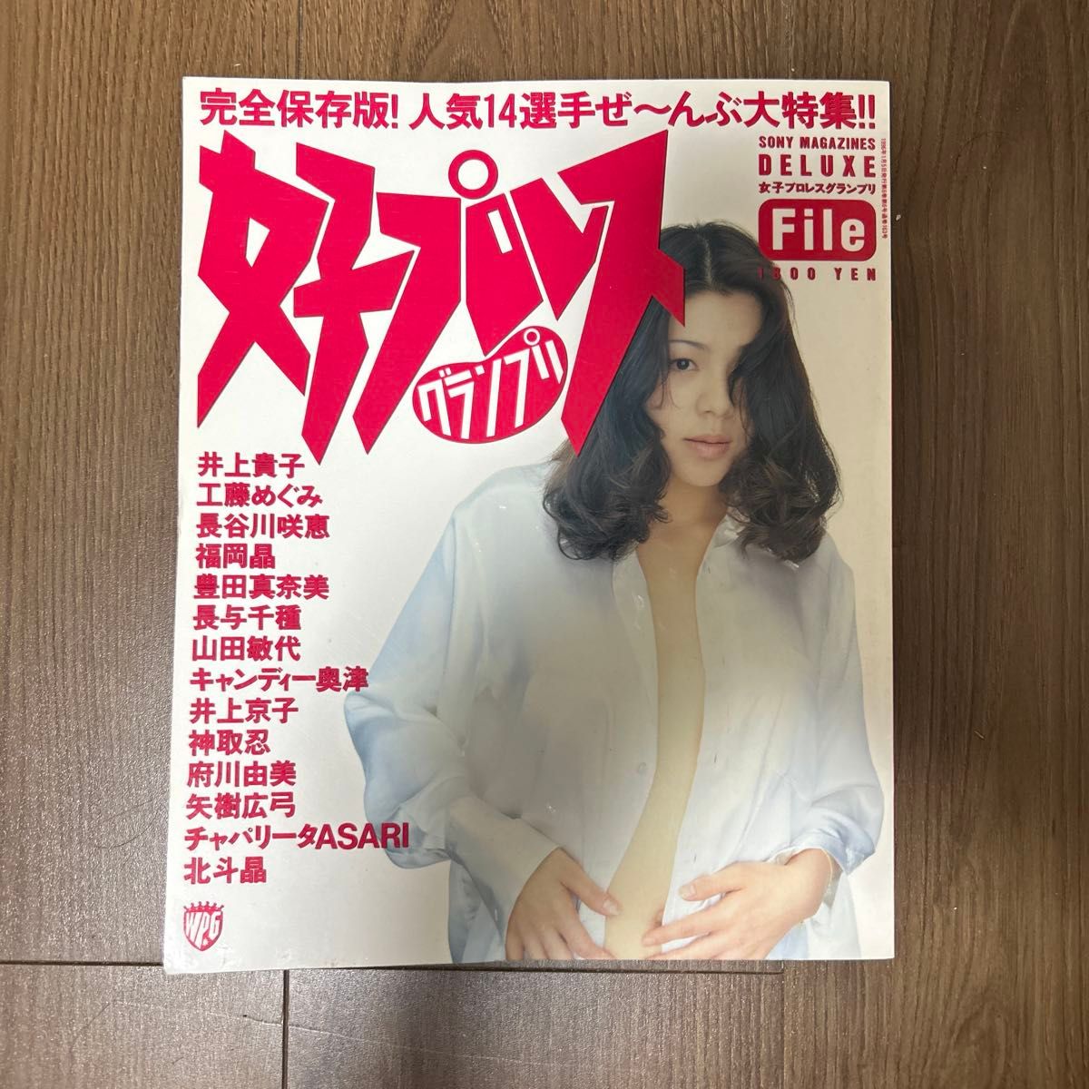 1996年出版 女子职业摔角大奖赛 完全珍藏版！人气14位选手全数重磅特集！！ ●二手商品