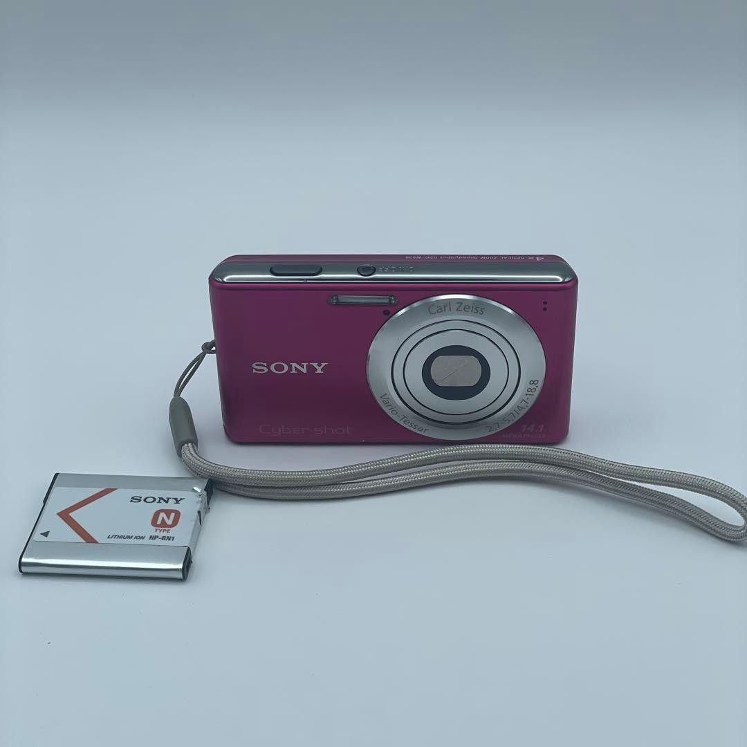 SONY サイバーショット DSC-W530 ピンク CCD オールドコンデジ