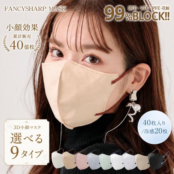 40 sheets non-woven mask three layers four layers three dimensional non-woven mask three dimensional mask 3d mask color mask by color small face mask disposable mask