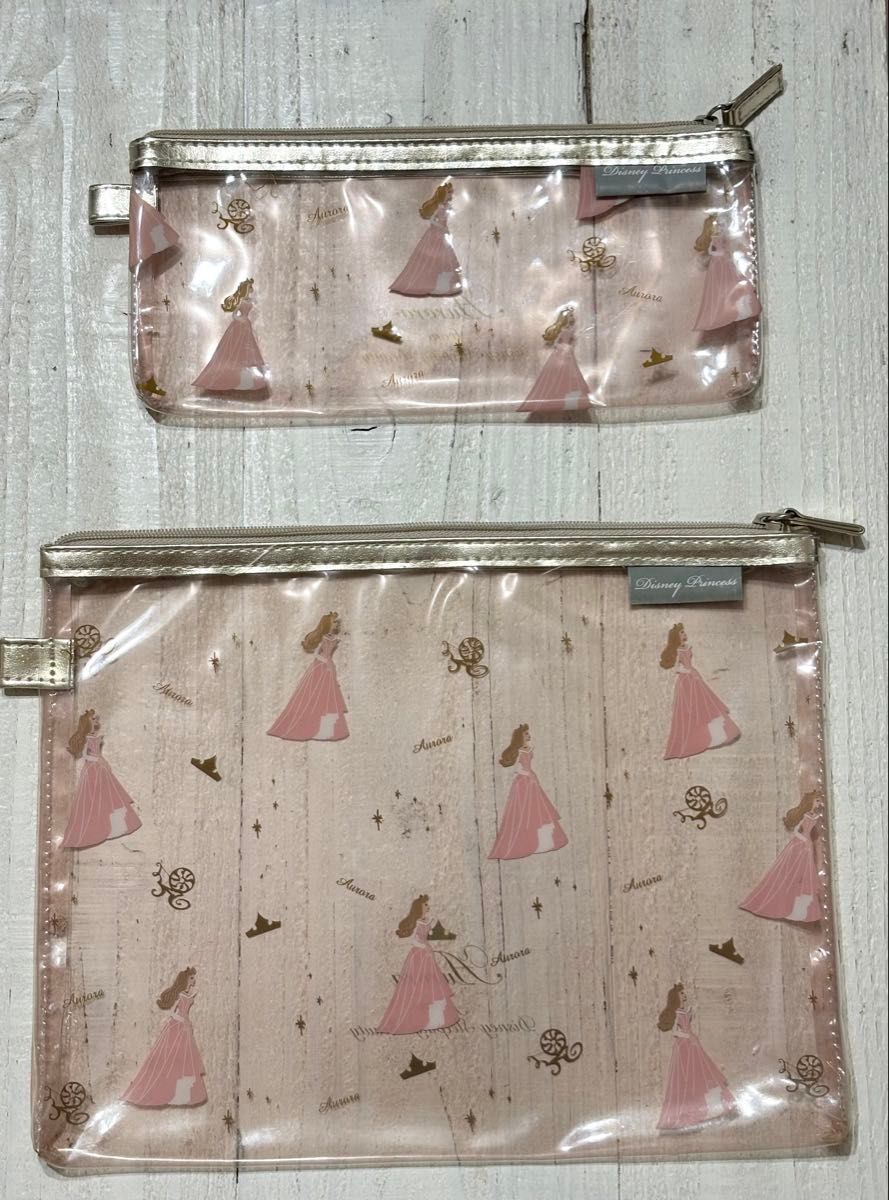 Disney Princess Aurora Clear Pouch, Clear Pen Case