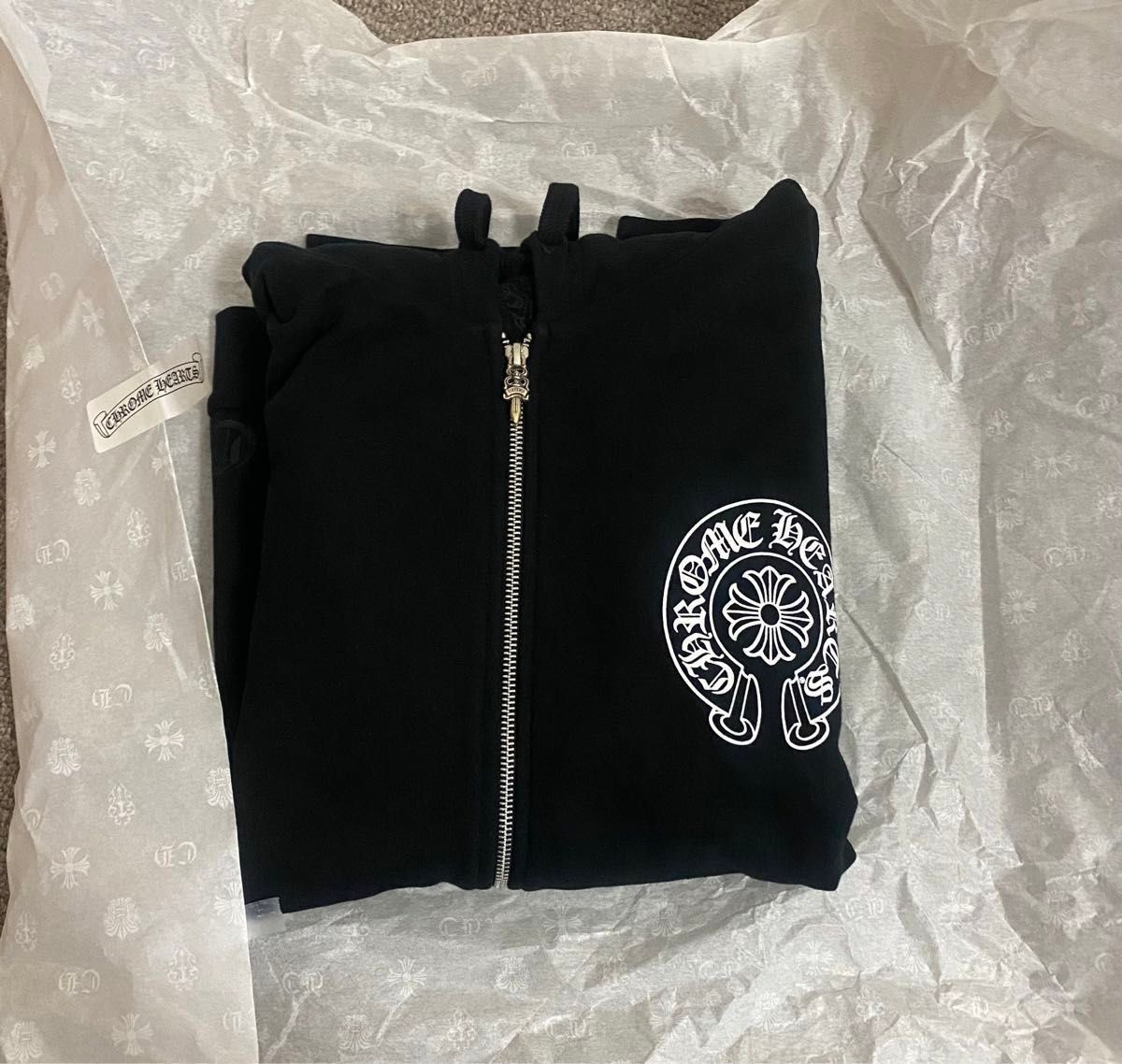 极美品CHROME HEARTS 克罗姆哈斯 拉链连帽卫衣 大阪限定