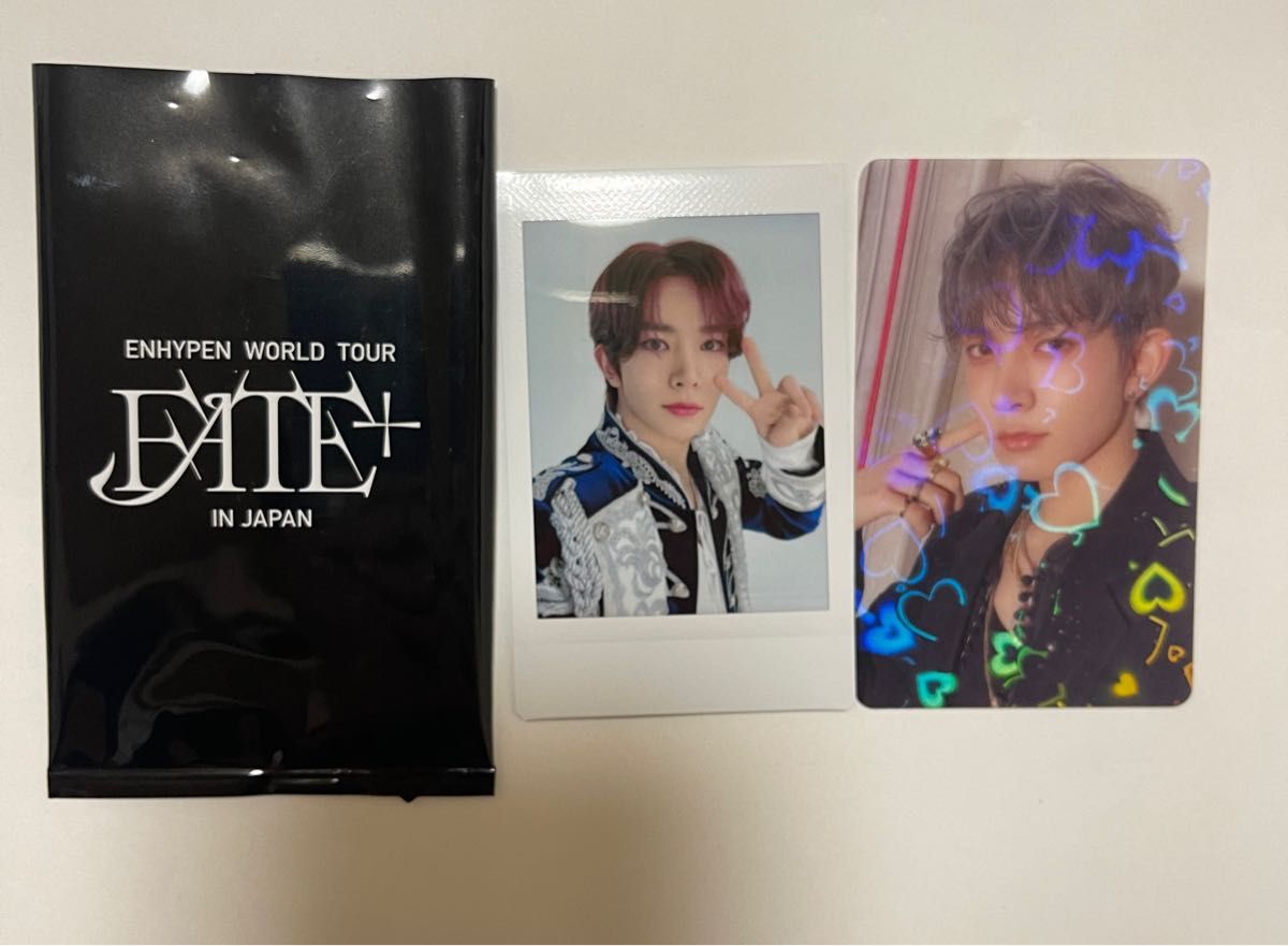 ENHYPEN HEESUNG FATE+ Instant Photo Hologram Trading Card 2-Piece Set