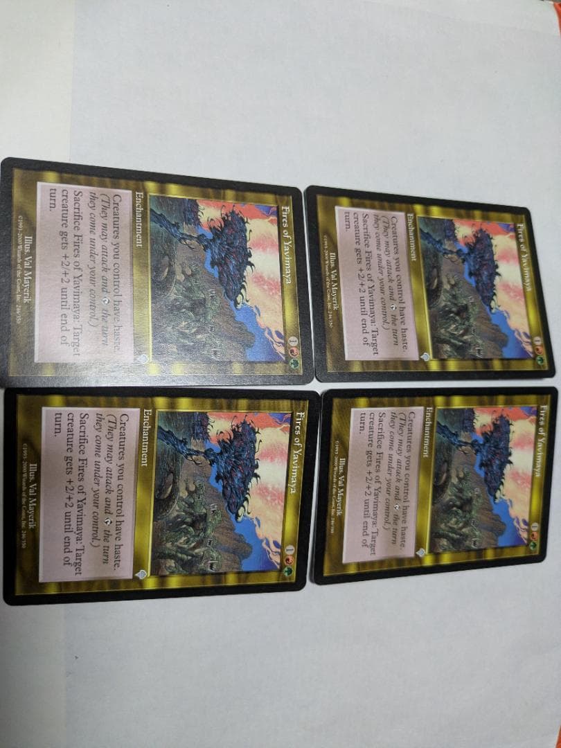 MTG 雅维密亚之火 4张
