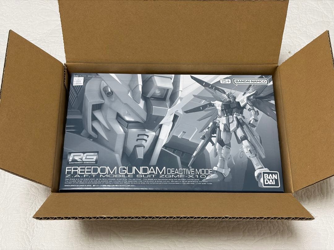 RG 1/144 FREEDOM GUNDAM DEACTIVE MODE