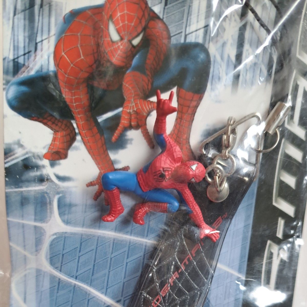 スパイダーマン3 携帯ストラップ(映画館限定商品) MARVEL SPIDER MAN アメコミ グッズ マーベル キーホルダー