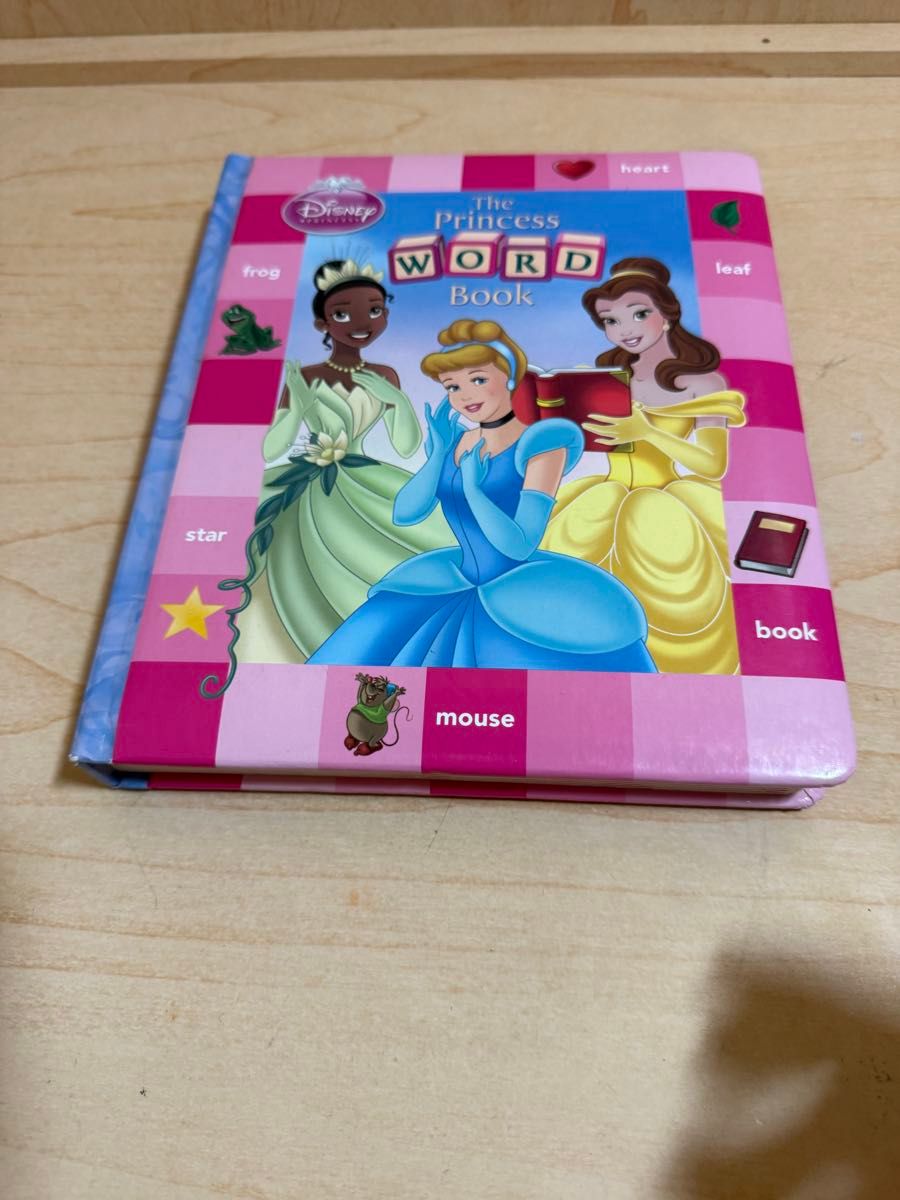《公主单词书》迪士尼 Disney 英文原版书籍 公主