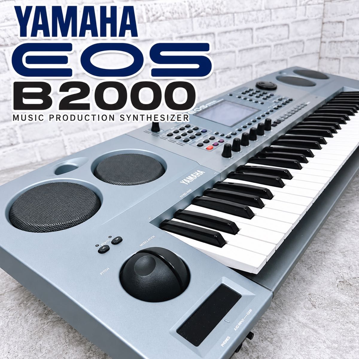 YAMAHA雅马哈EOS B2000 61键合成器电子键盘键盘乐器小室哲哉bentage
