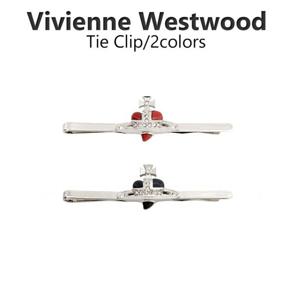 【平行进口商品】维维安·韦斯特伍德 VIVIENNE WESTWOOD DIAMANTE HEART 领带夹 65050033 02p418 02p419 迪亚曼特之心 男士款