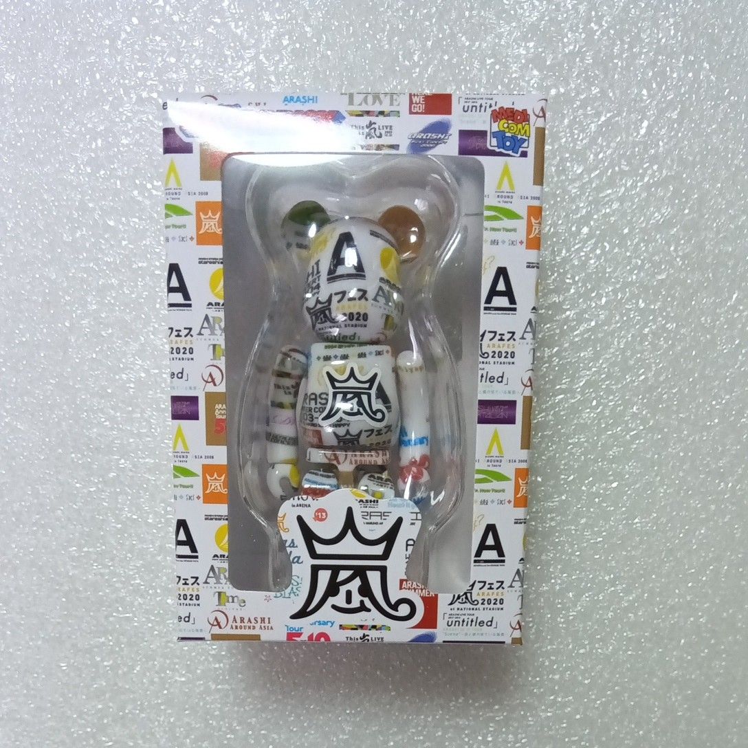 岚 ARASHI BE@RBRICK 熊布里克 书本标志 100% 手办