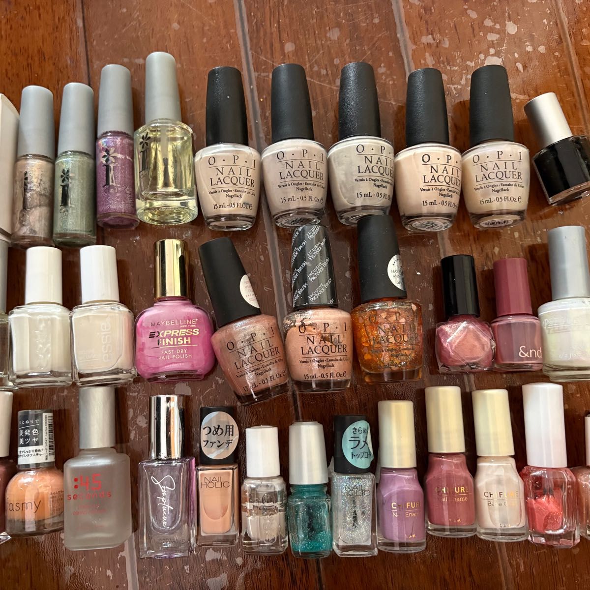 マニキュア ネイルカラー 大量まとめ売り セット OPI Dior キャンメイク他