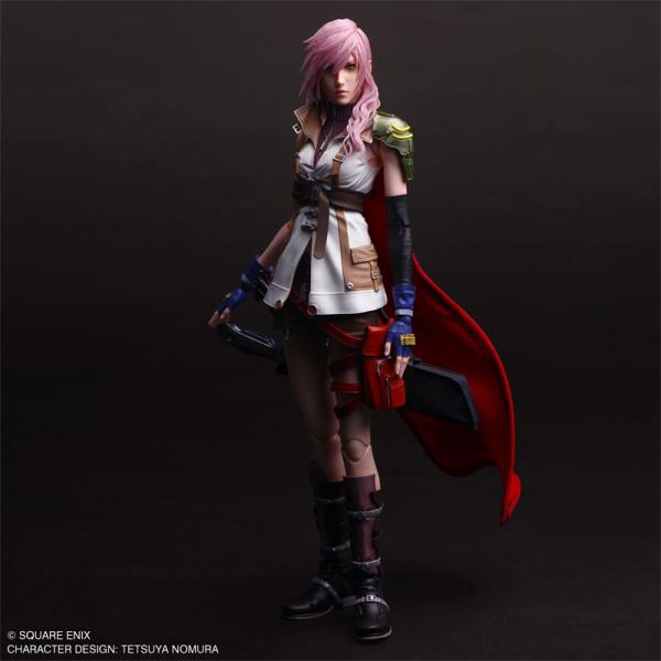 最终幻想XIII PLAY ARTS真 雷霆[史克威尔艾尼克斯]【免运费】《已发售·有库存》