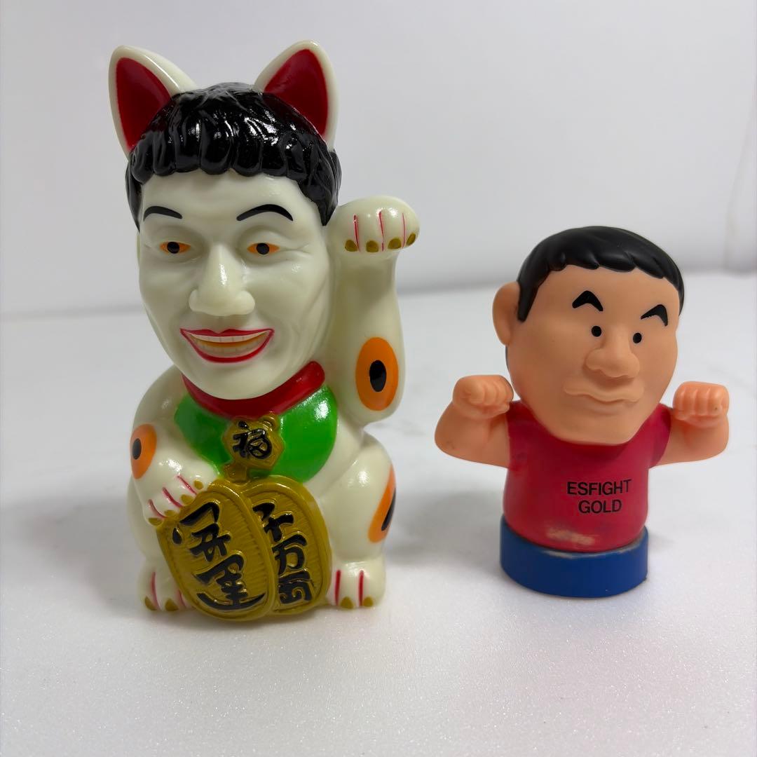 北野武 软胶 存钱罐 招财猫 手办 2件套装 周边商品