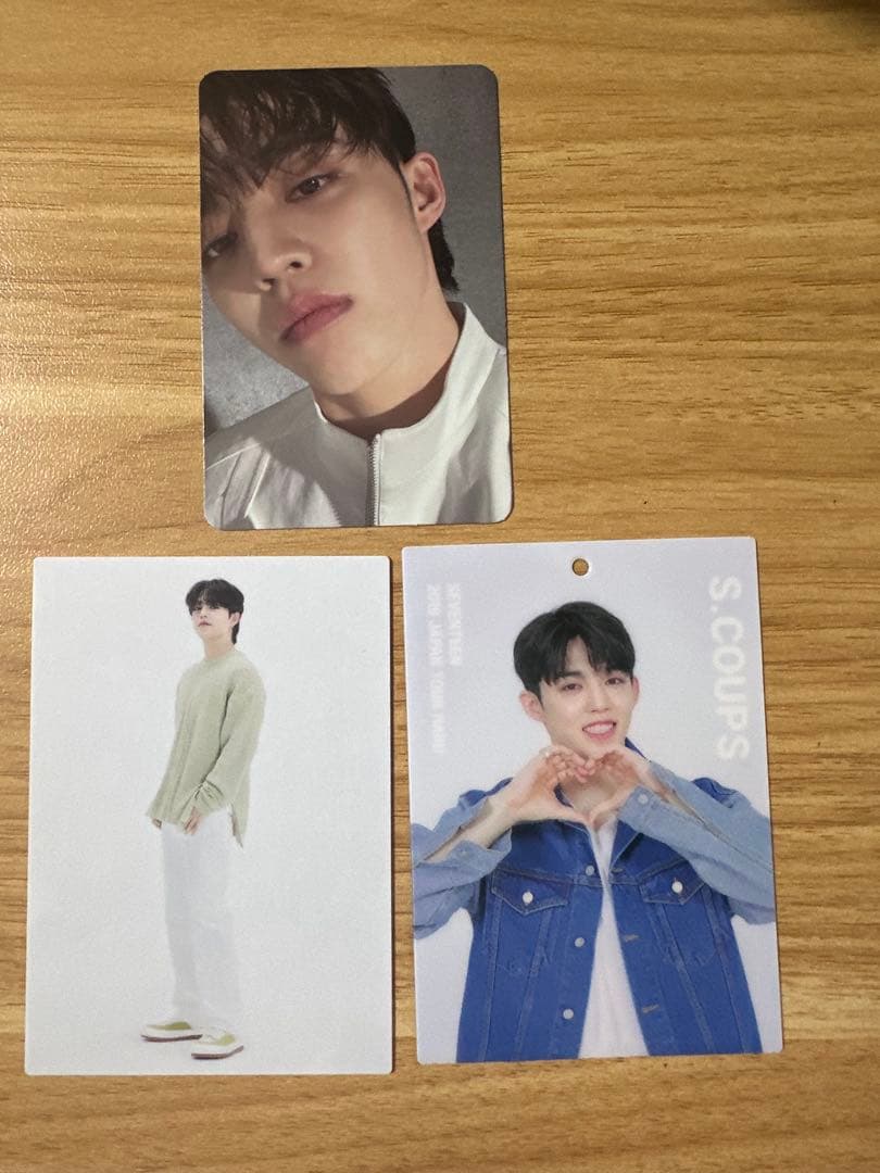 SEVENTEEN S.COUPS 交易卡 3张套装12
