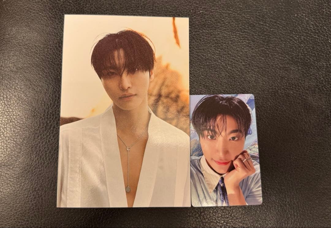 ATEEZ Songfa Blue Drift Photobook Postcard Trading Card