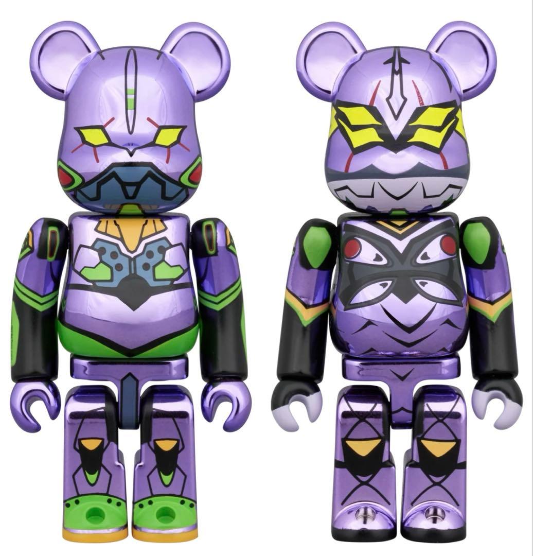 BE@RBRICK 新世纪福音战士 初号机 & 第13号机版 2PCS SET