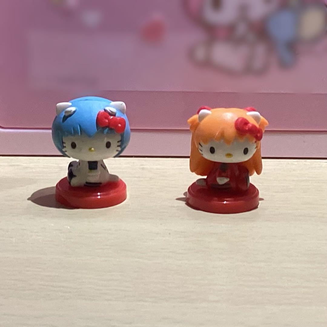 Hello Kitty Choco Egg Evangelion Collaboration