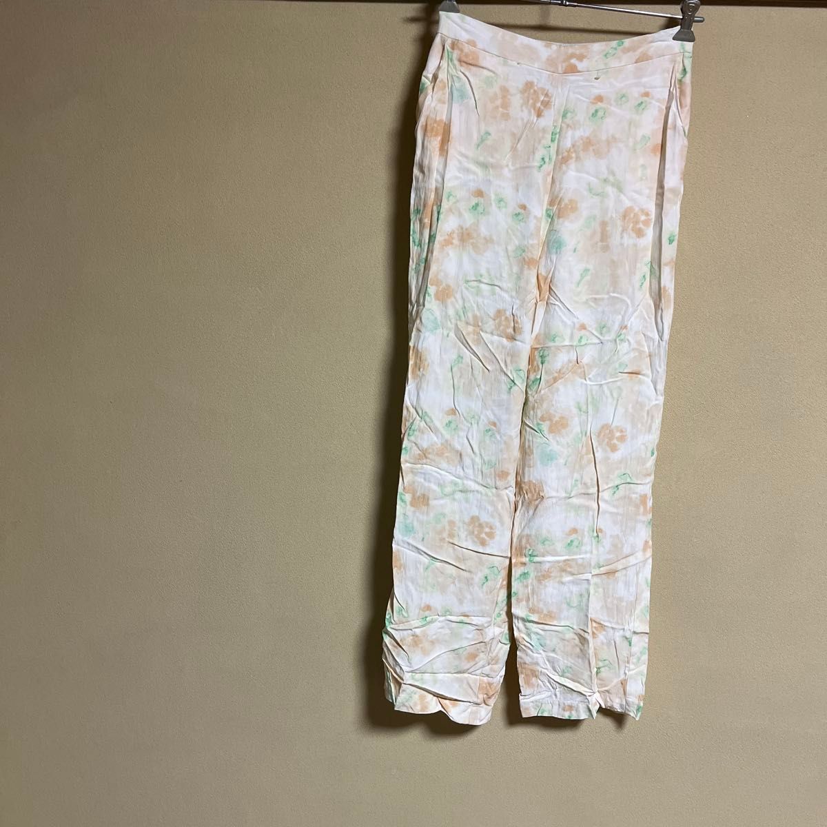 【ZARA】花卉图案长裤 全身印花 休闲长裤 休闲裤