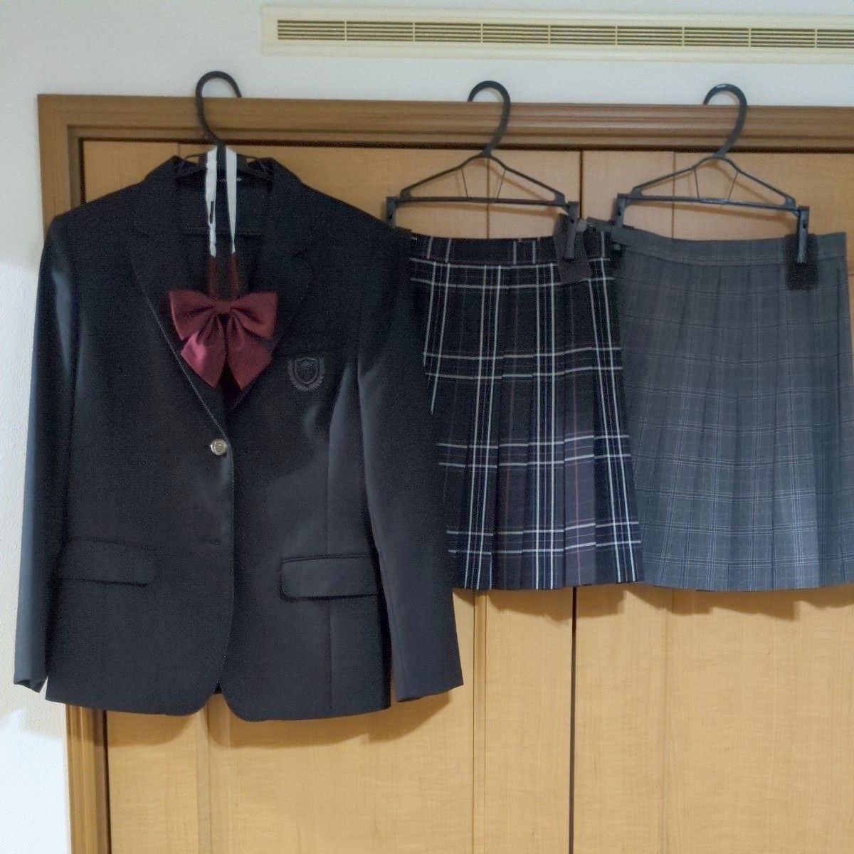 女装 西装裙两件套 蝴蝶结套装 制服 cosplay 校服套装 高中 JK