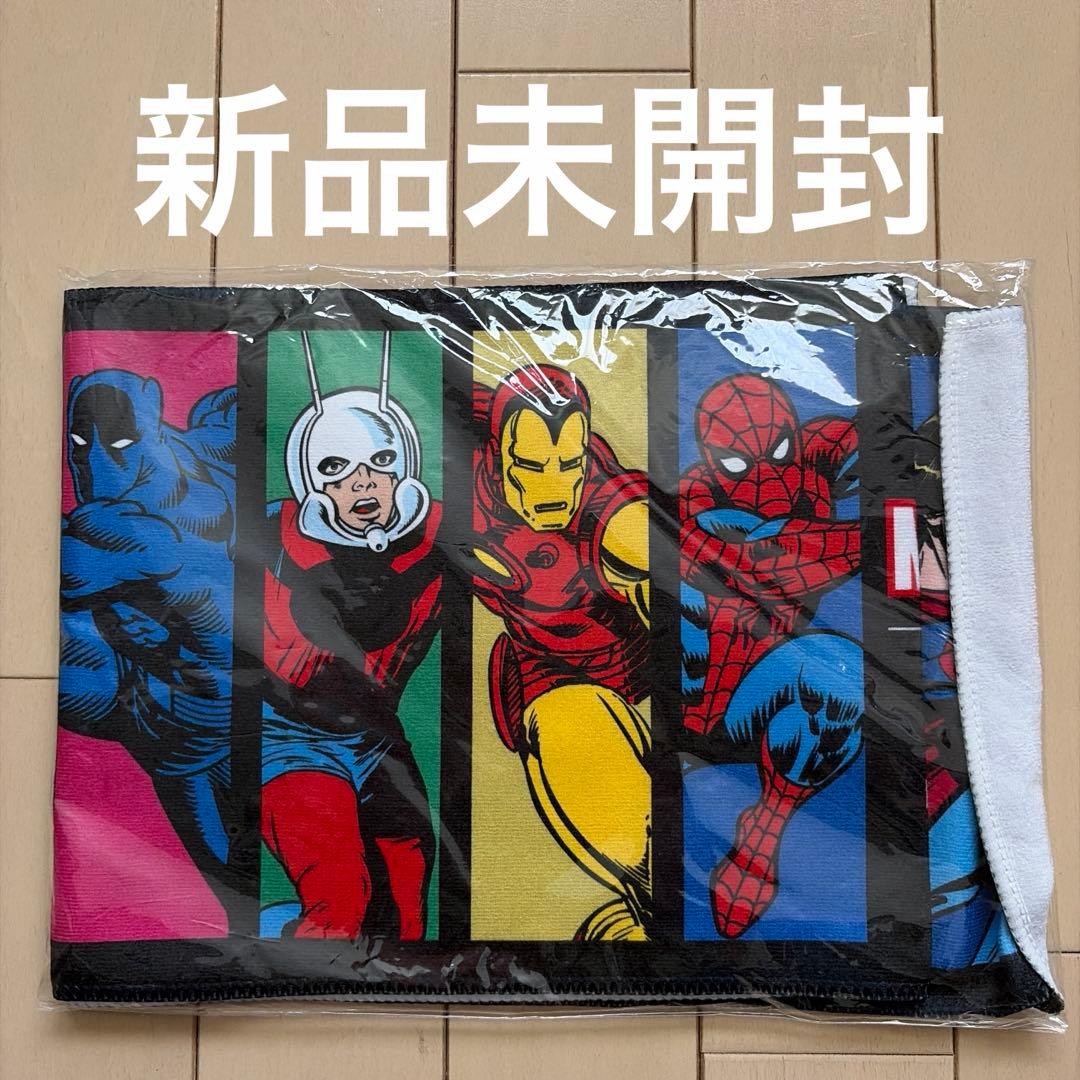 稀有【全新未拆封】 MAZZEL × MARVEL 合作毛巾