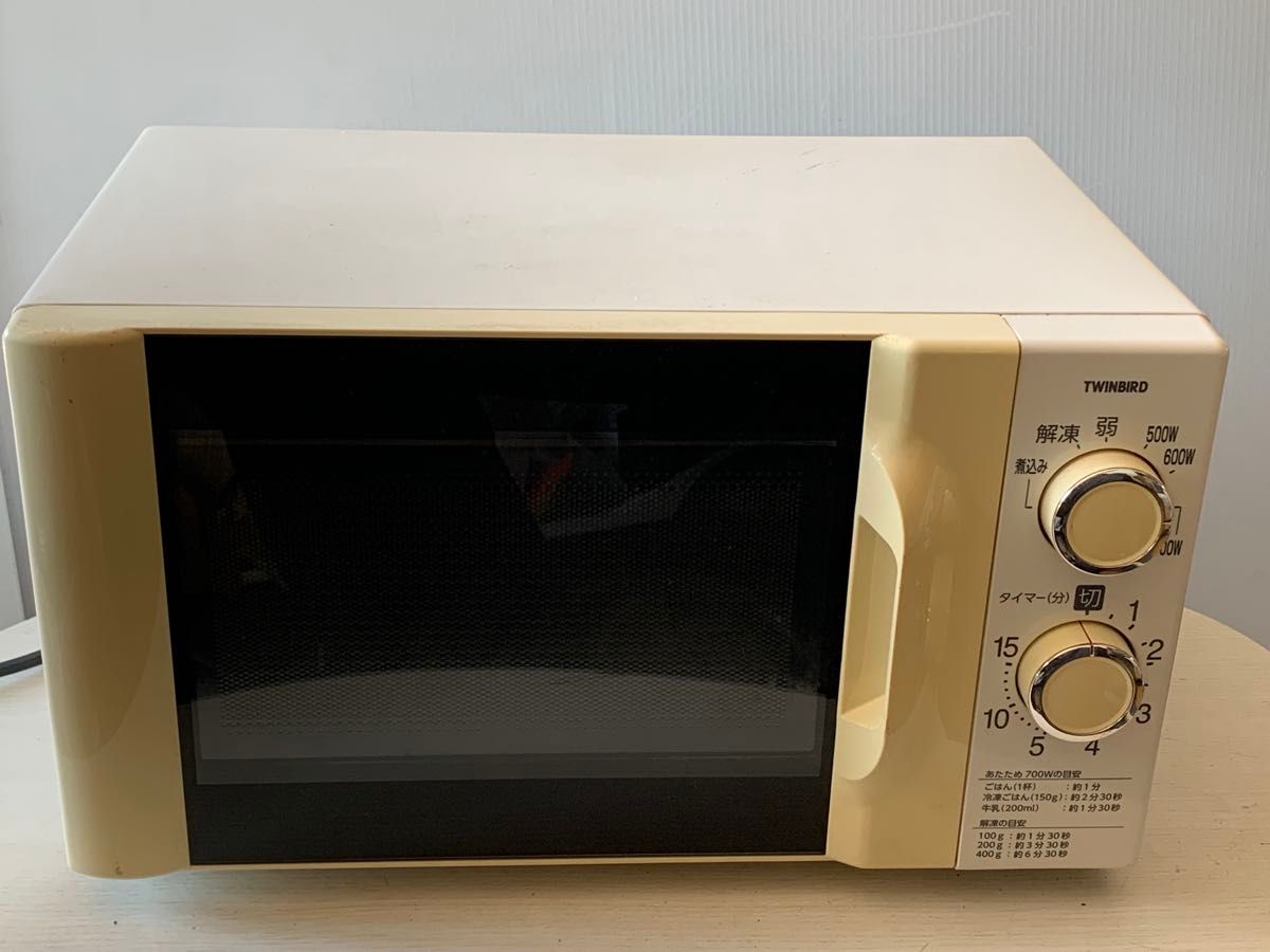 故障 TWINBIRD 双鸟 单功能微波炉 白色 700W DR-D419