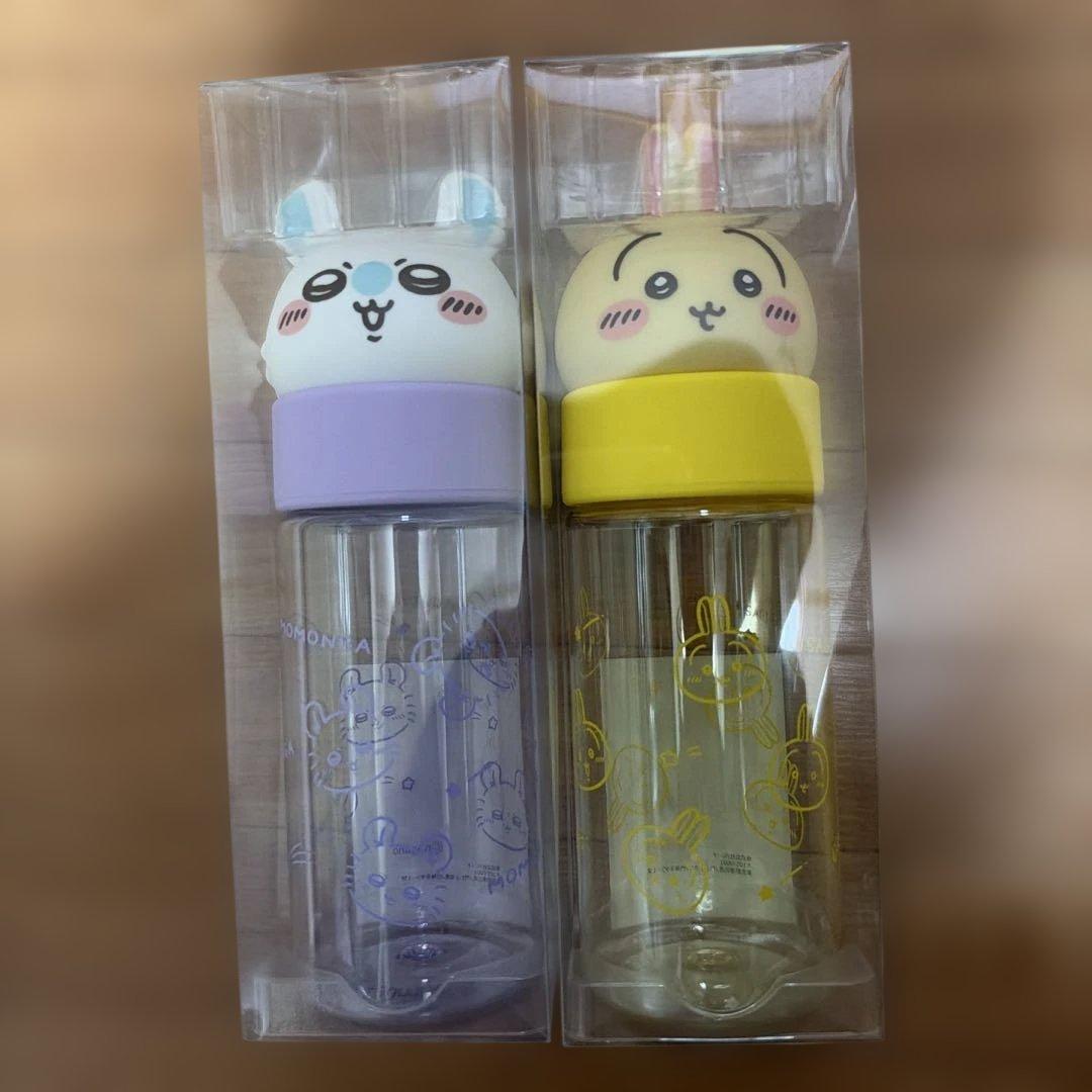 Chiikawa Face My Bottle Rabbit & Flying Squirrel