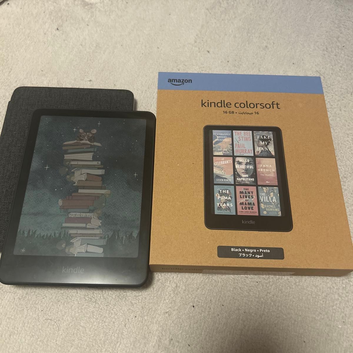 Amazon Kindle Colorsoft 16GB ブラック 電子書籍リーダー