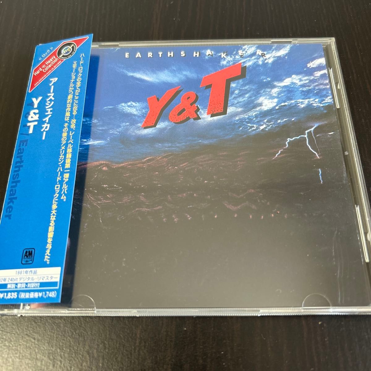 Y&T《Earthshaker》CD,1981年作品,24位数字重制版