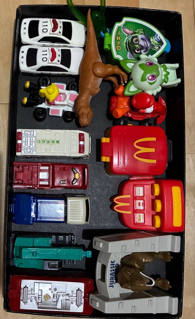 McDonald's Happy Set Mini Car Figure Bulk Set