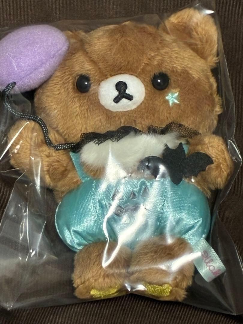 轻松熊 悬挂毛绒玩具 棕熊 万圣节