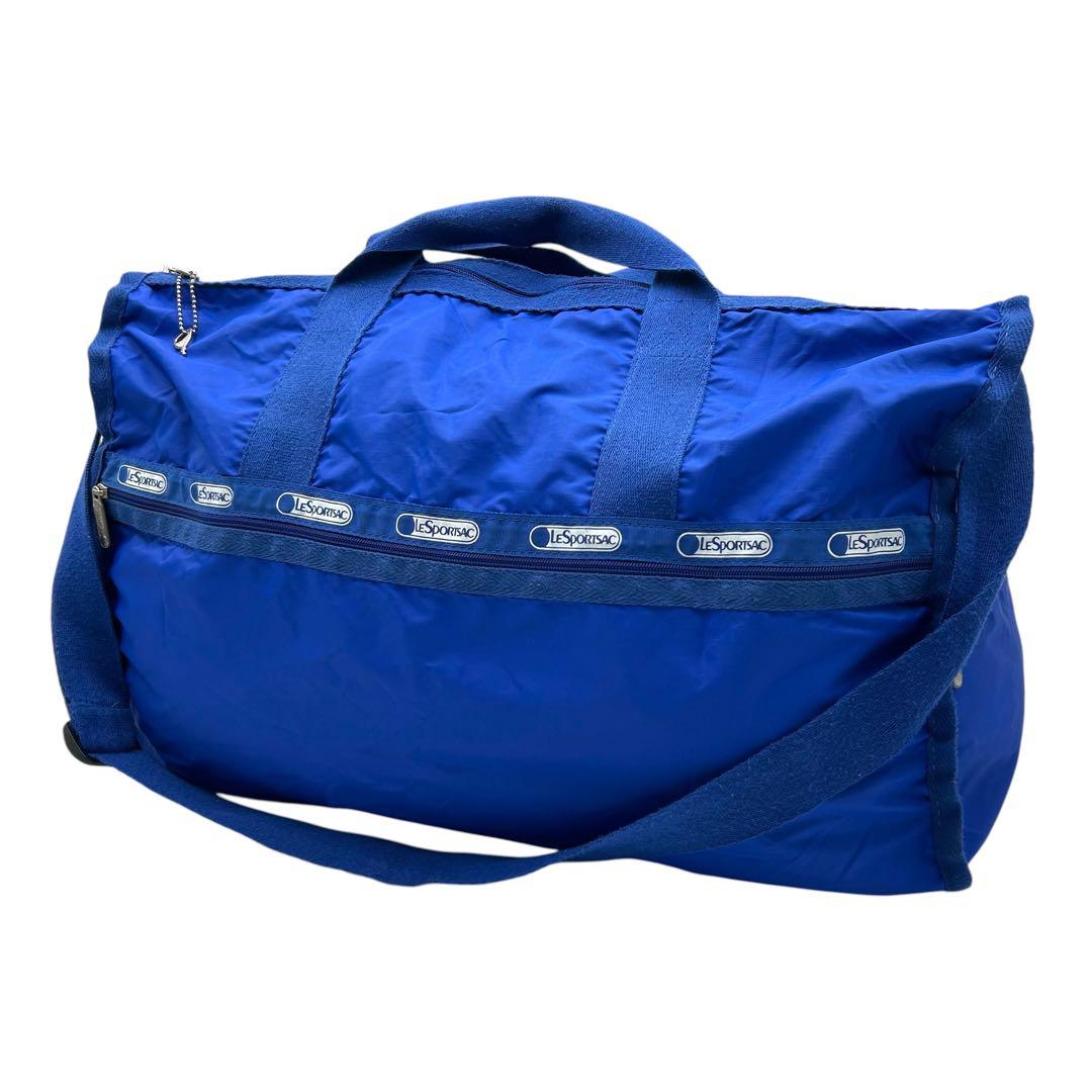 LeSportsac 2way 波士顿包 蓝色 肩背包
