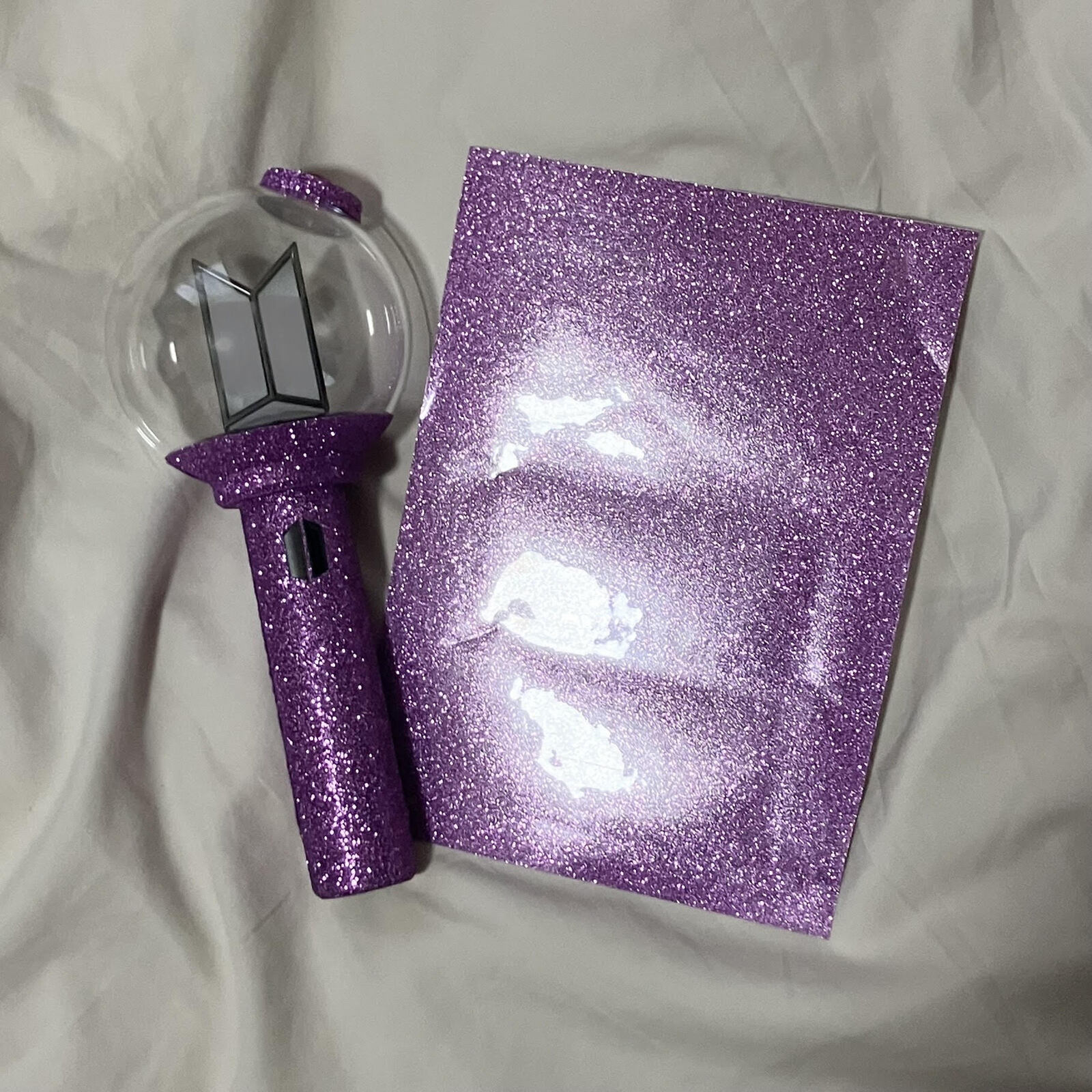 26年 新BTS 爱豆炸弹 贴纸 亮片闪光 笔灯 贴纸 JK 彩色版4