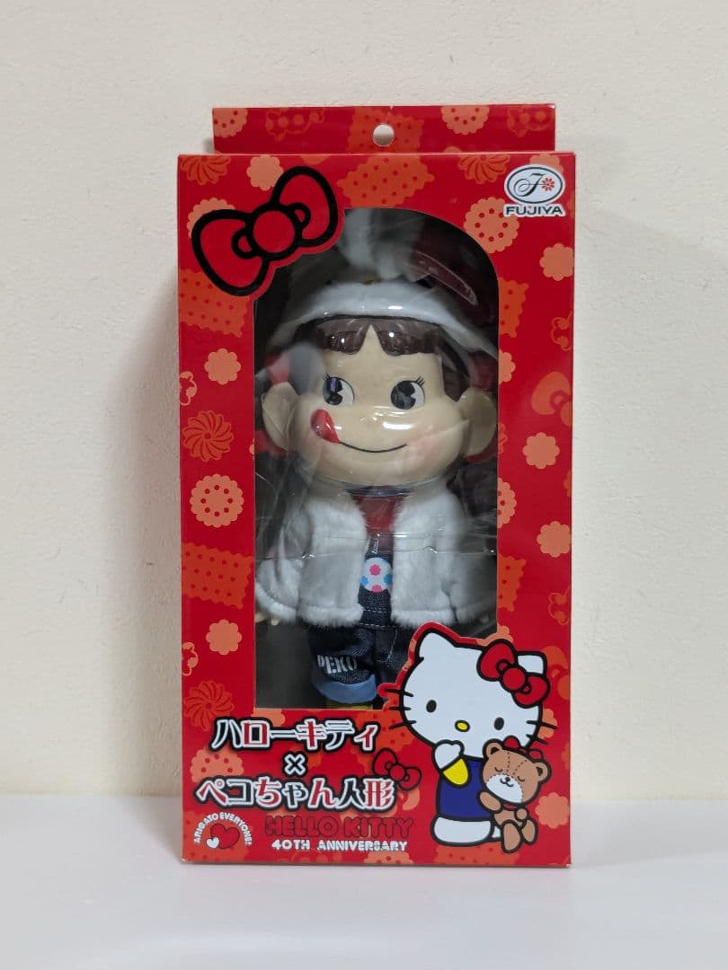 Fujiya Hello Kitty x Pekochan Doll 40th Anniversary