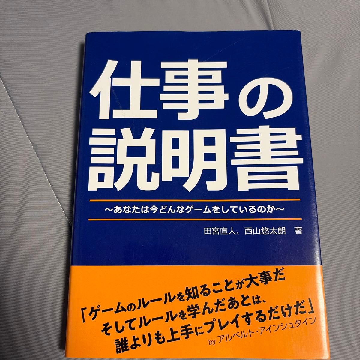 工作说明书 你现在正在玩什么游戏/田宫直人 (作者) 西山悠太朗 (作者))