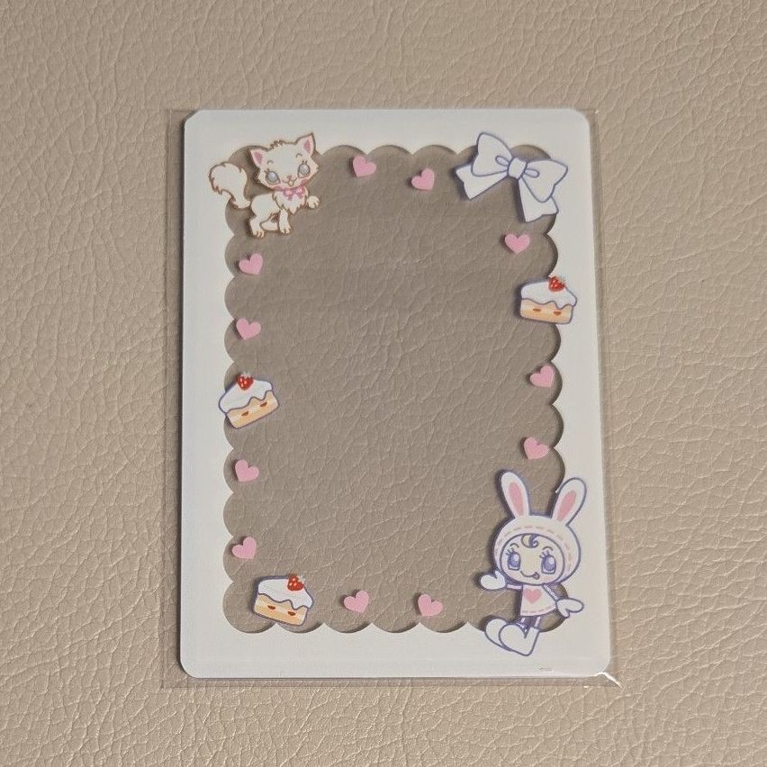 Narumiya Happy Park Berie Mezzo Piano Colorful Hard Card Case White