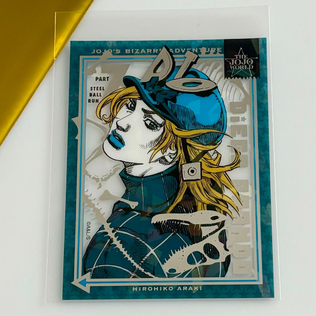 JOJO的奇妙冒险JOJO世界清除贴纸迭戈JOJO JOJO贴纸