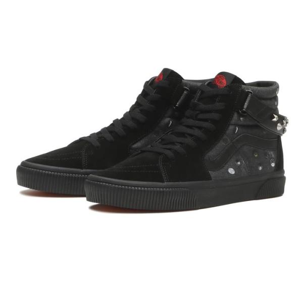 VANS 万斯 SK8-HI 滑板高帮 V38CF 常规款 黑色/黑色